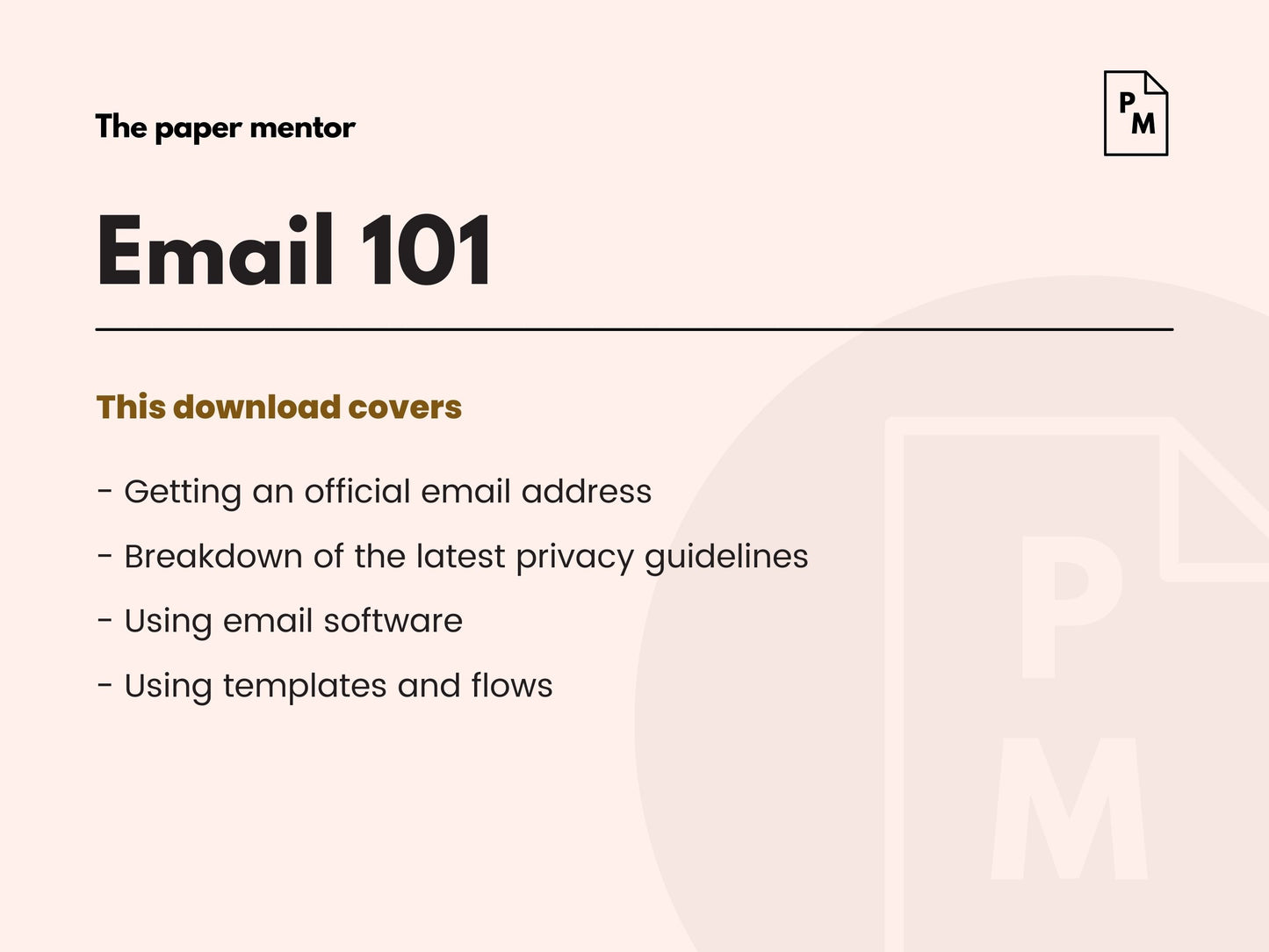 A guide to securing a professional email address