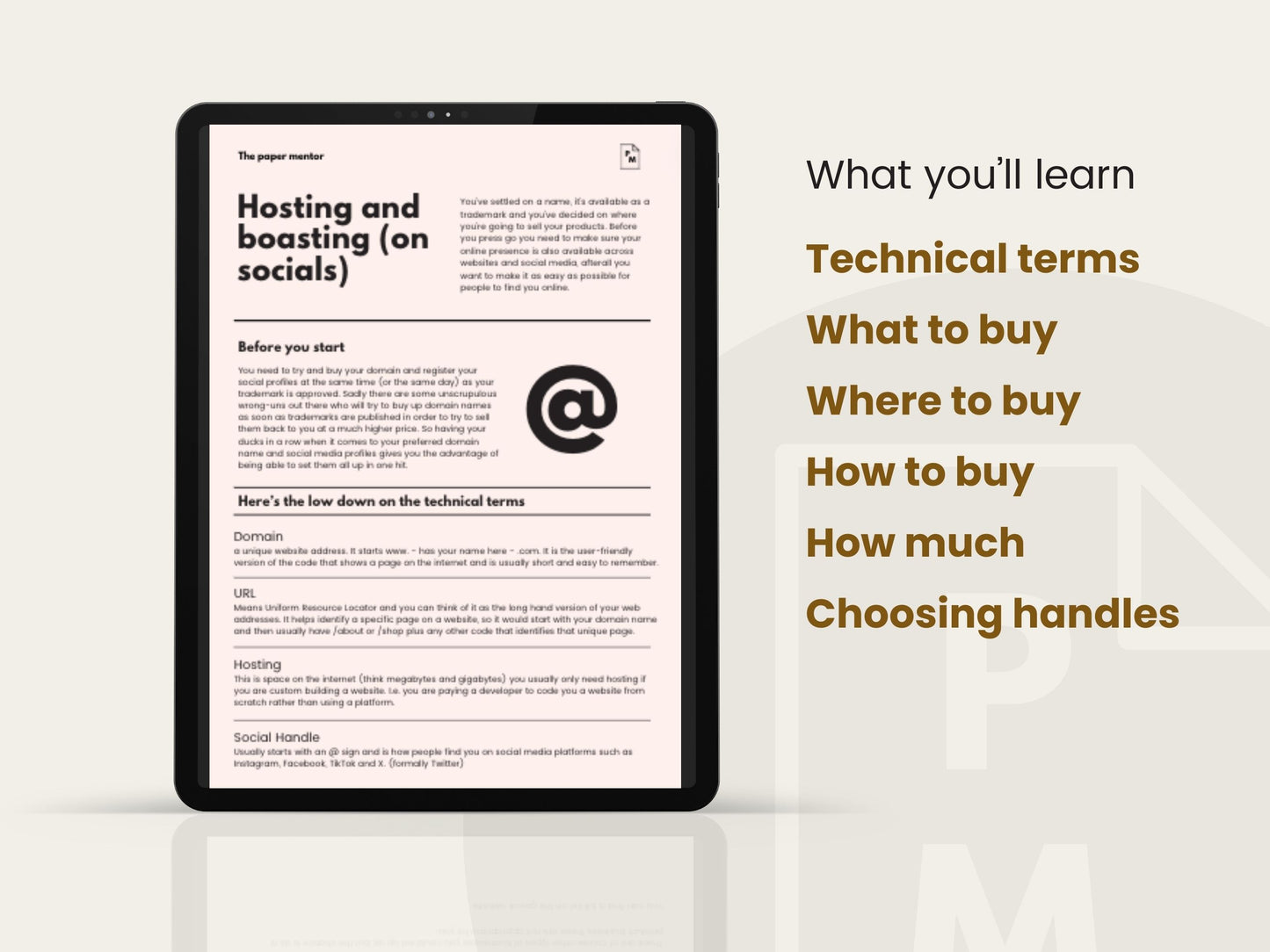 Where to host and share your product brand online